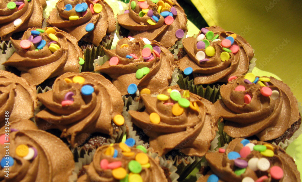 Two-Bite Cupcake Closeup