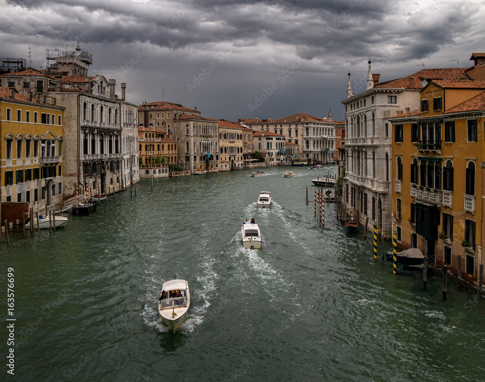 Bad weather in Venice