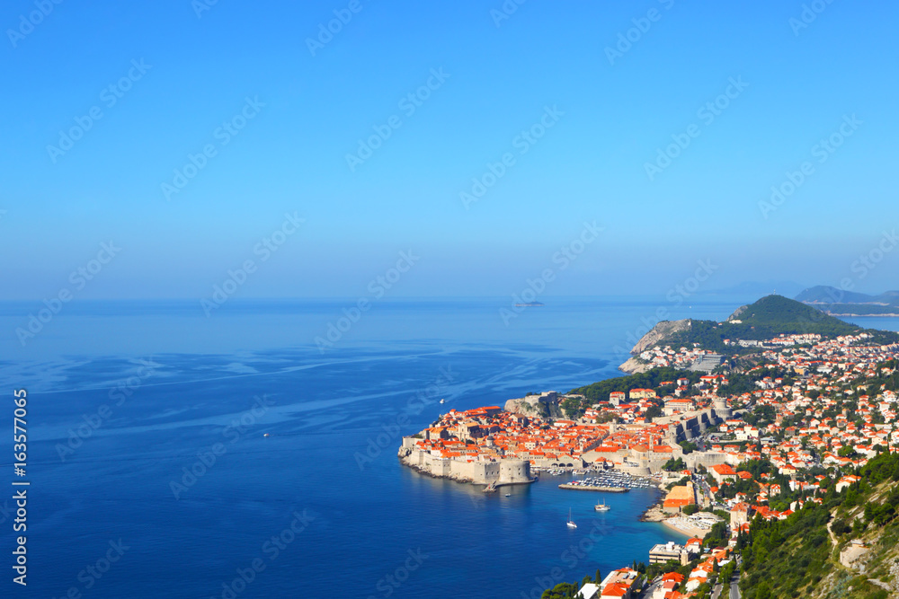 Dubrovnik.Croatia.Top view.