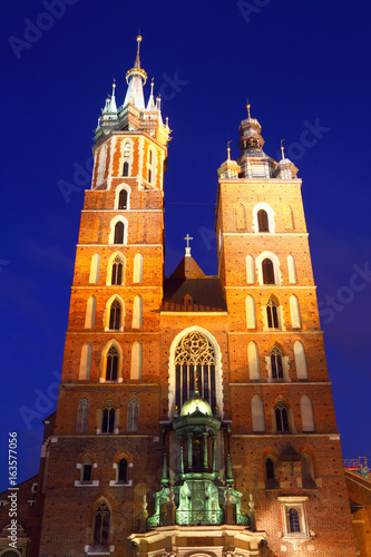 St. Mary's Church.Krakow.Poland.