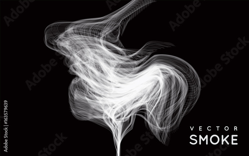 Fototapeta Naklejka Na Ścianę i Meble -  Vector abstract smoke background