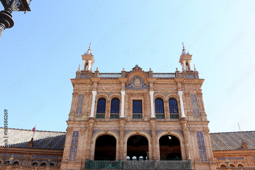 Plaza de Espana, Seville, Andalusia, spain
