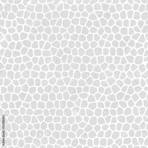 Vector seamless pattern. Modern stylish texture. Endless abstract mesh. Smooth randomly disposed elements