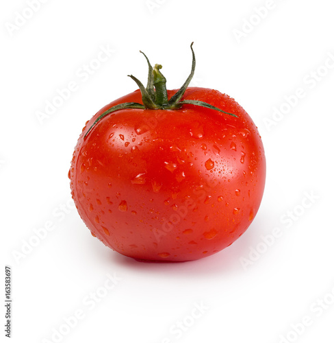 Wallpaper Mural Red fresh tomatoes on a white isolated background Torontodigital.ca