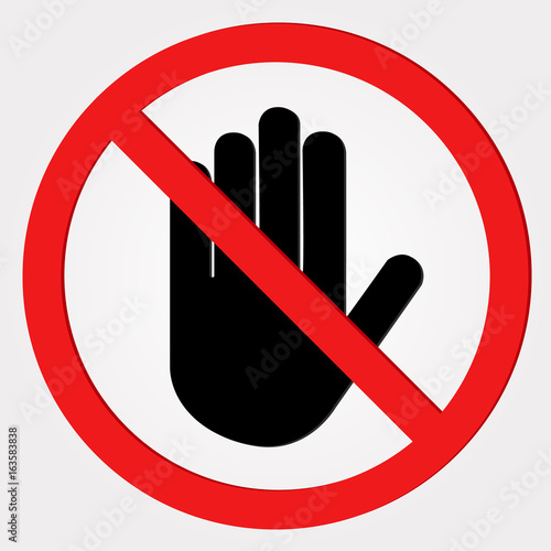 No entry sign