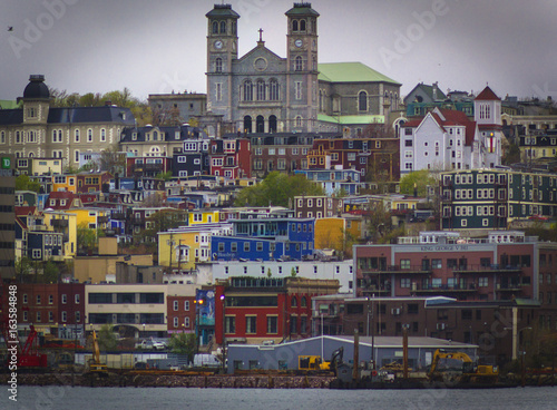 Obraz na płótnie Downtown St. Johns, Newfoundland & Labrador