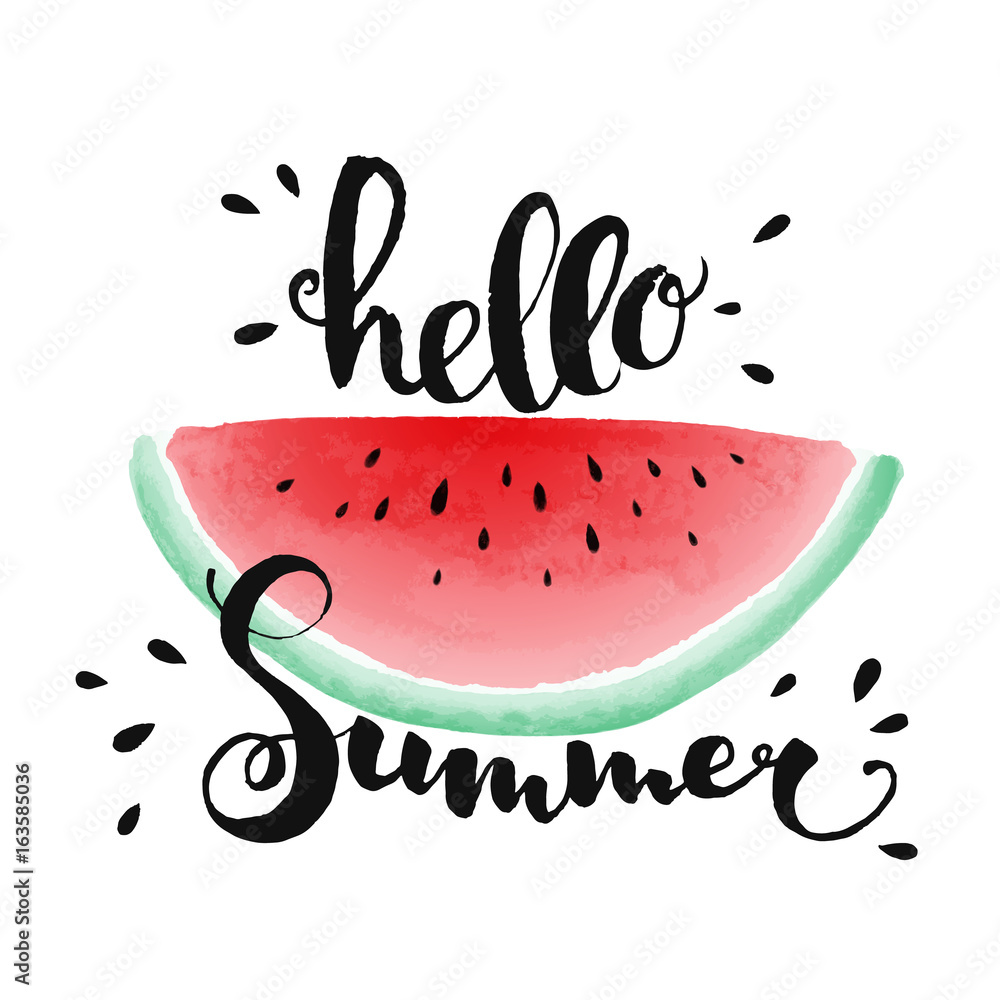 Summer Watermelon Wallpaper