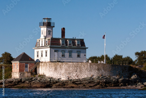 Stay overnight at Rose Island lighthouse in Newport, Rhode Island.