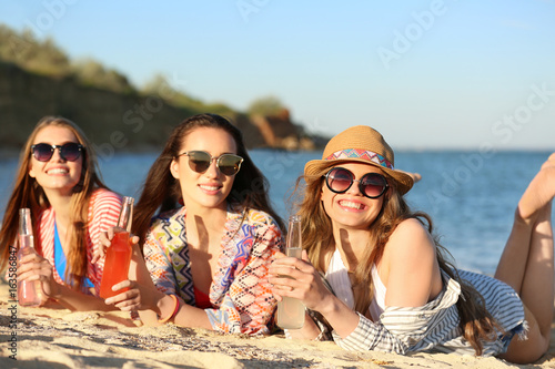 Beautiful young women with ...