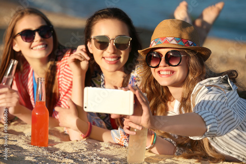 Beautiful young women with ...