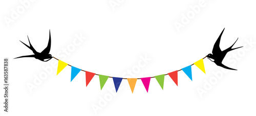 Swallows and Bunting