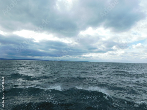 Waves on Baltic sea
