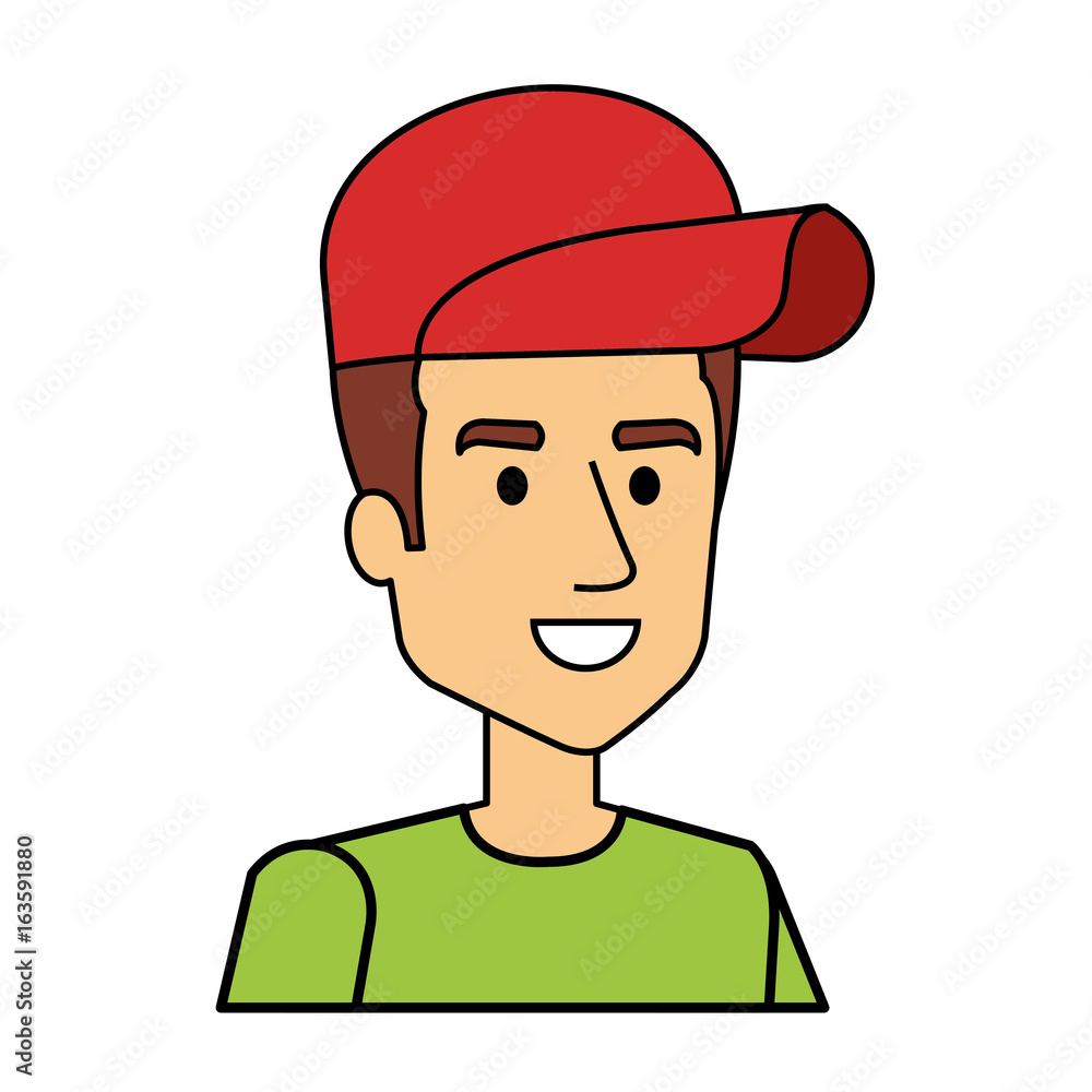 delivery worker avatar character vector illustration design delivery worker avatar character vector illustration design