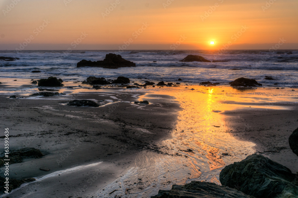 Naklejka premium California Sunset