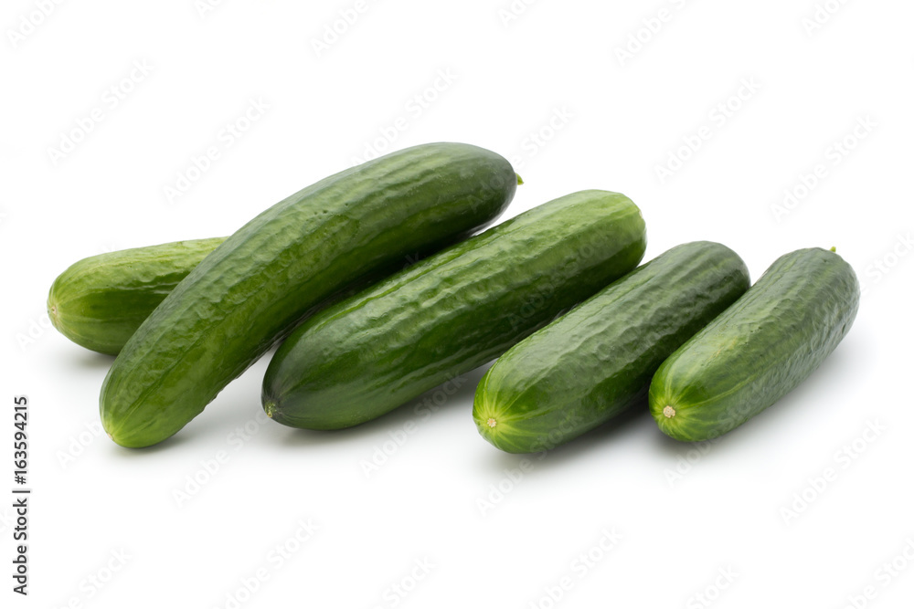 Eco cucumber on white background. Fresh vegetables. Eco cucumber on white background. Fresh vegetables.