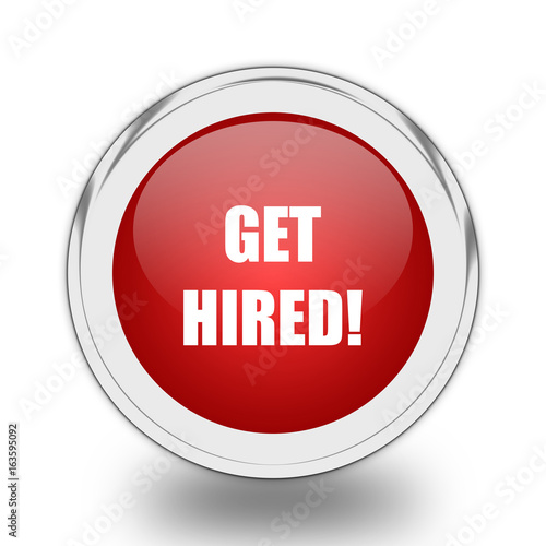 Get Hired icon. photo