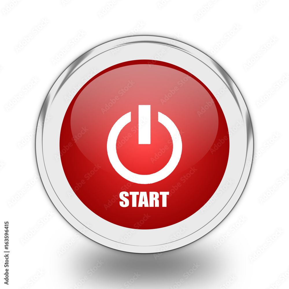 Start icon. Start icon.