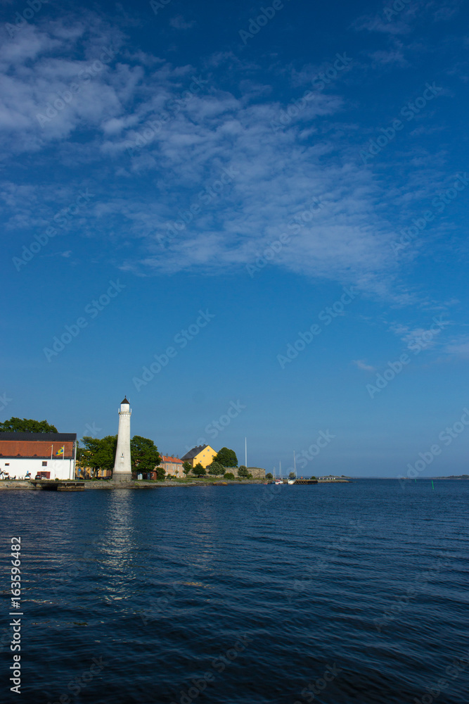 lighthouse in Karlskrona, Sweden