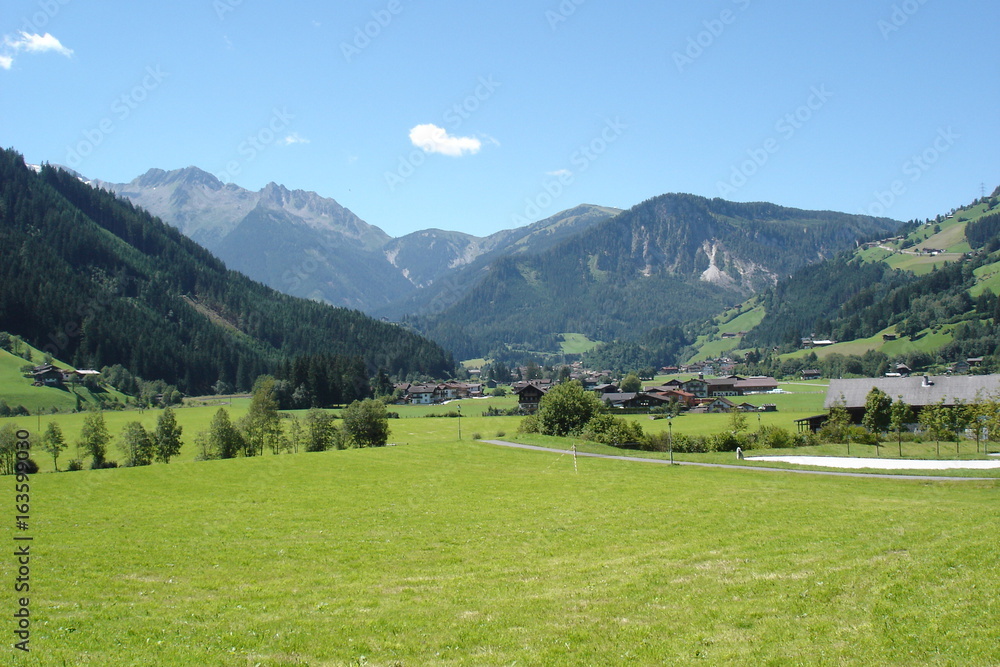 The Krimmler Ache Valley