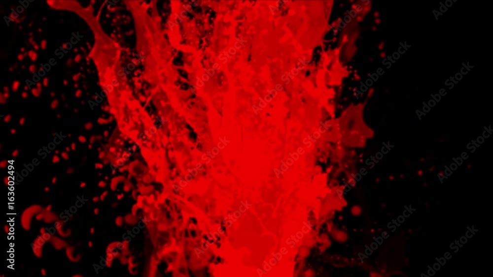 4k Blood liquid splash flying,abstract water drop droplet,particles lava magma spatter debris fountain fireworks background. 4k Blood liquid splash flying,abstract water drop droplet,particles lava magma spatter debris fountain fireworks background.