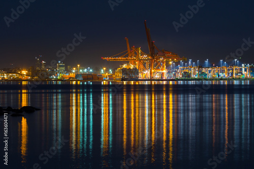 Port of Vancouver in British Columbia Canada