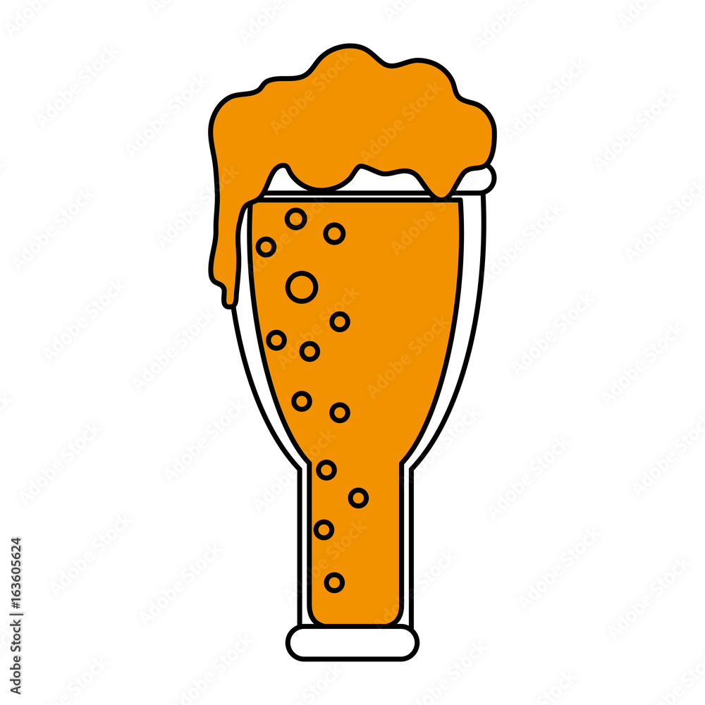 beer glass vector illustration beer glass vector illustration