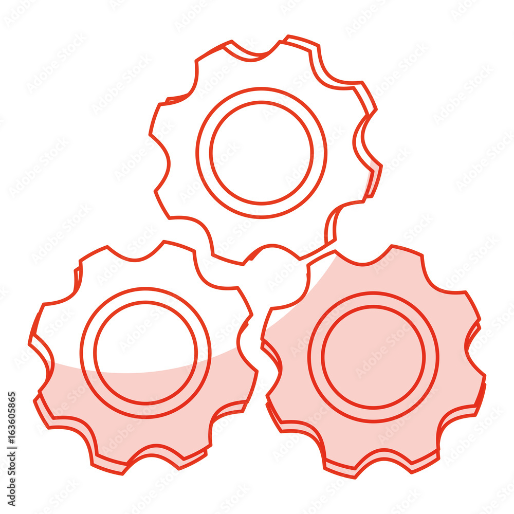 gears machinery isolated icon vector illustration design gears machinery isolated icon vector illustration design