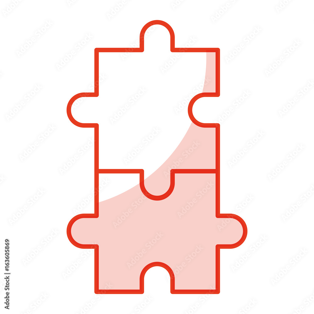 Puzzle tokens flat icon vector illiustration design image Puzzle tokens flat icon vector illiustration design image