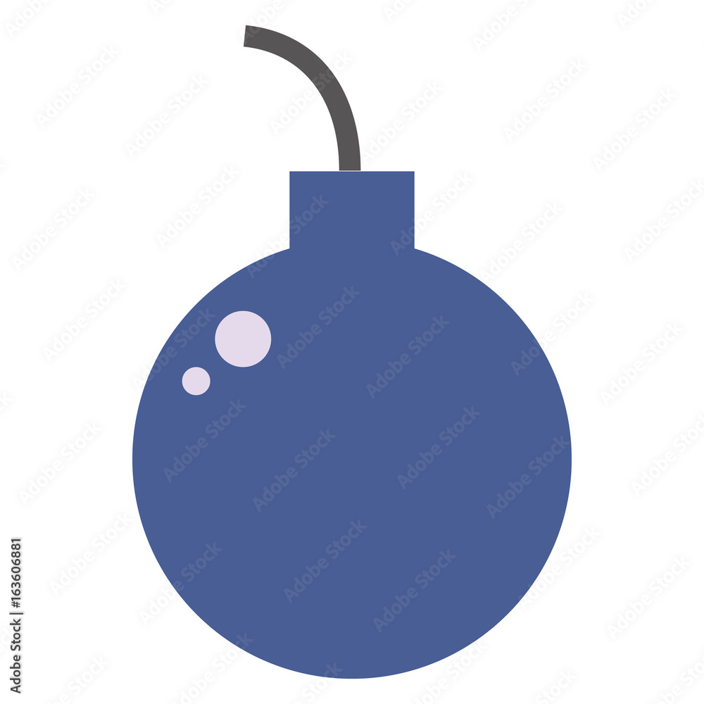 Obraz premium boom explosive isolated icon vector illustration design