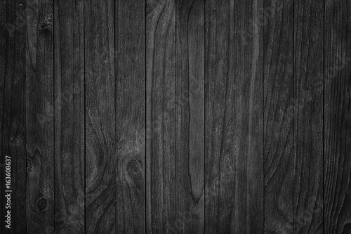 Old black wooden background.Blackboard. gloomy wood texture
