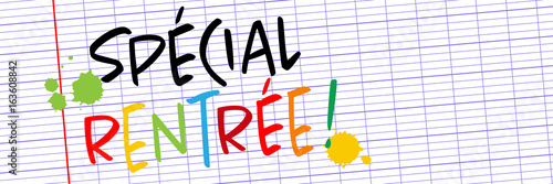 Spécial rentrée