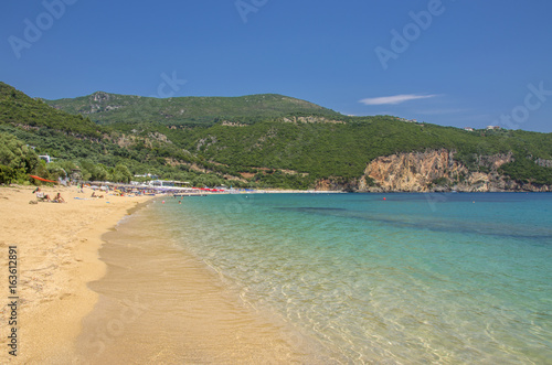 Lichnos Beach - Ionian Sea     Greece - Turquoise sea