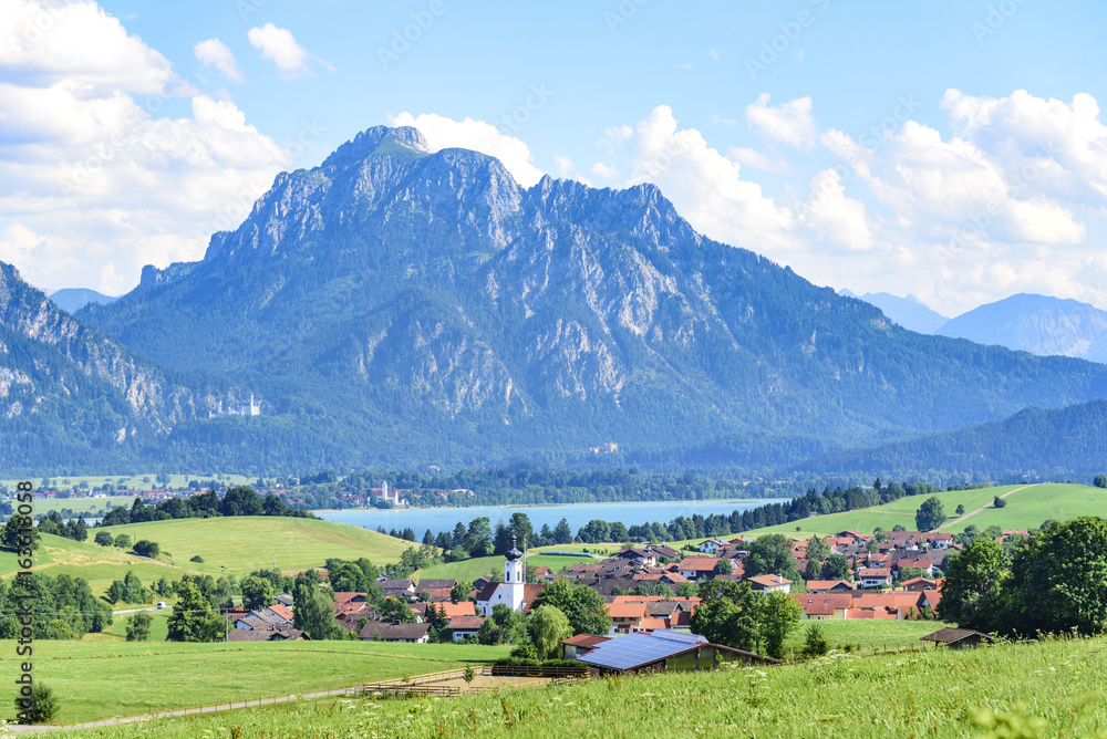 Naturlandschaft bei Rieden am Forggensee im Königswinkel Naturlandschaft bei Rieden am Forggensee im Königswinkel