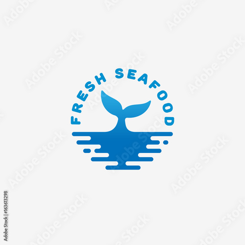 Fresh seafood logo