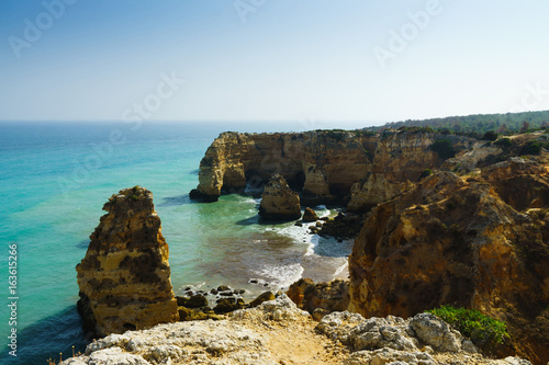Beach Marinha, Algarve, Portugal © jirmar