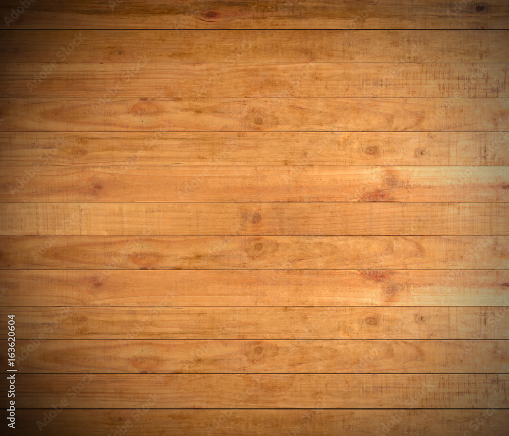 Fototapeta premium Old vintage planked wood board