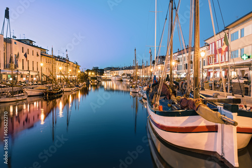 La Sera a Cesenatico, Canale il Porto photo