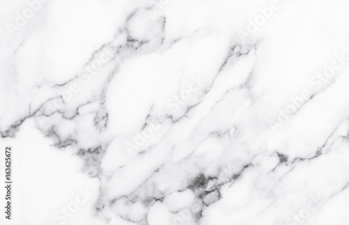 White marble texture with natural pattern for background © zhokaen