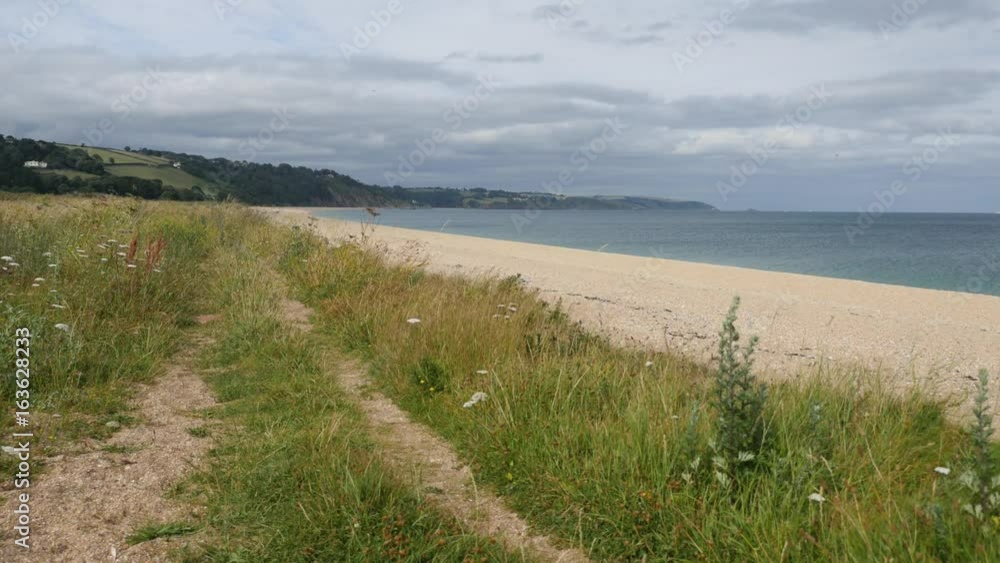 Slapton Sands beach, coastline Slapton Sands beach, coastline