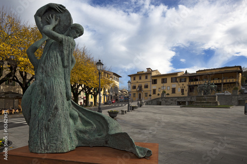 Foto Fiesole, Firenze. Piazza Mino da Fiesole
