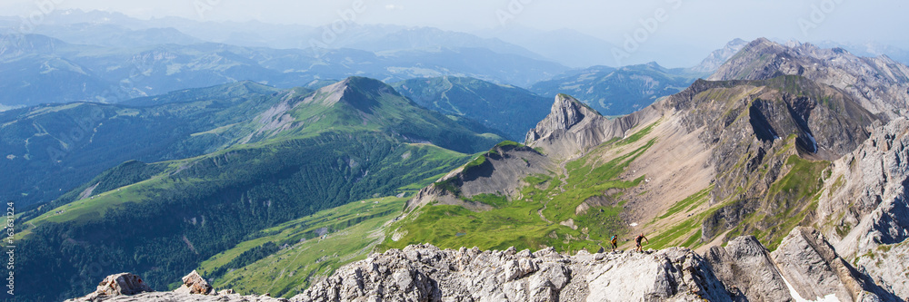 Fotografie Vue depuis la pointe Percée