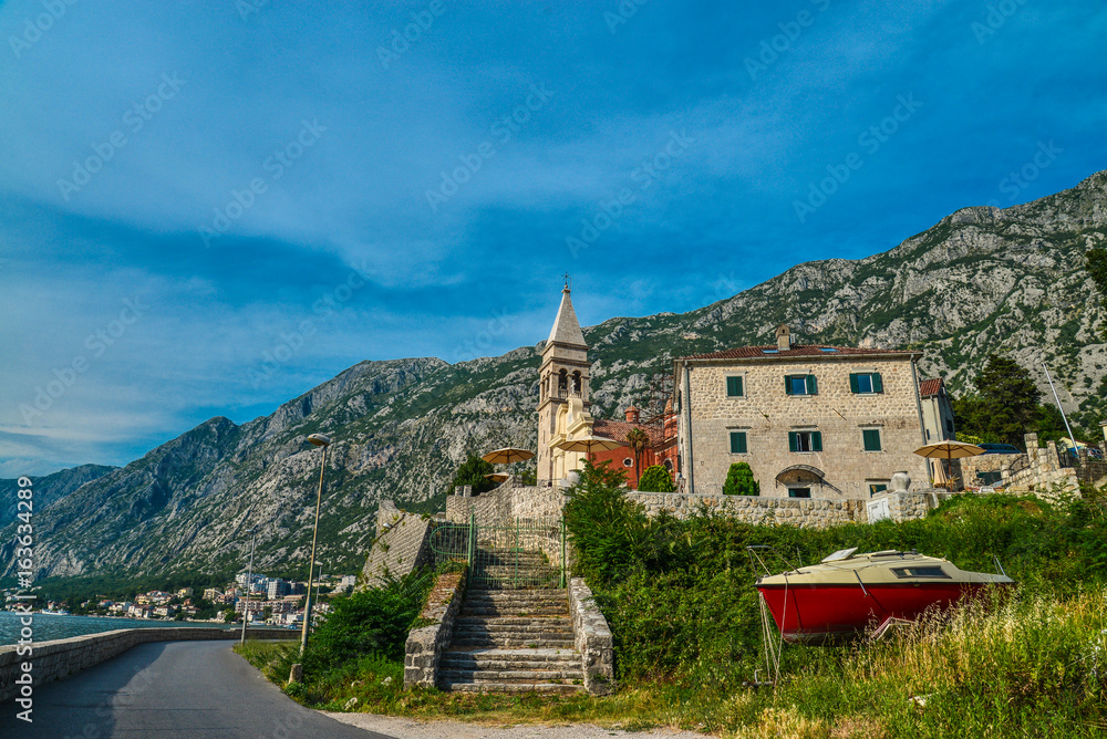 old church of the Bay of Kotor