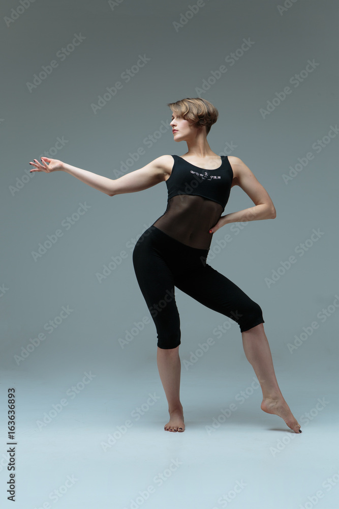 Beautiful woman dancer Beautiful woman dancer