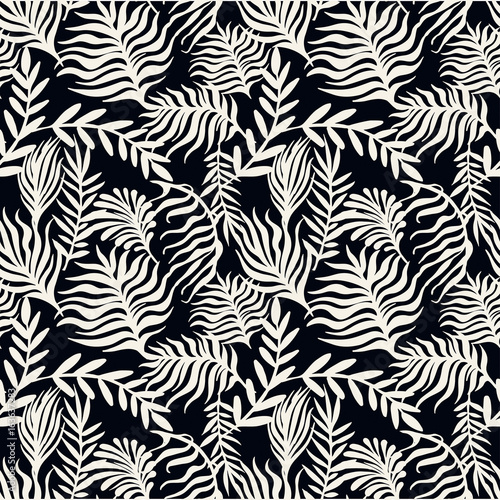 Seamless textile  pattern print .Fashion trendy expressive hand drawn ink strokes