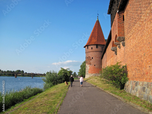 Castle Malbork, rampart, tower