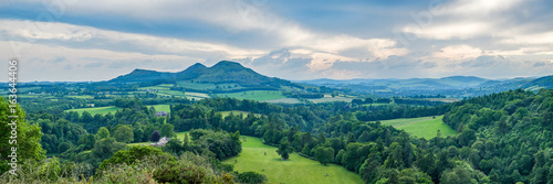 Scott's View looking to the Eildon Hills in the Scottish Borders. Scotland UK, Europe photo