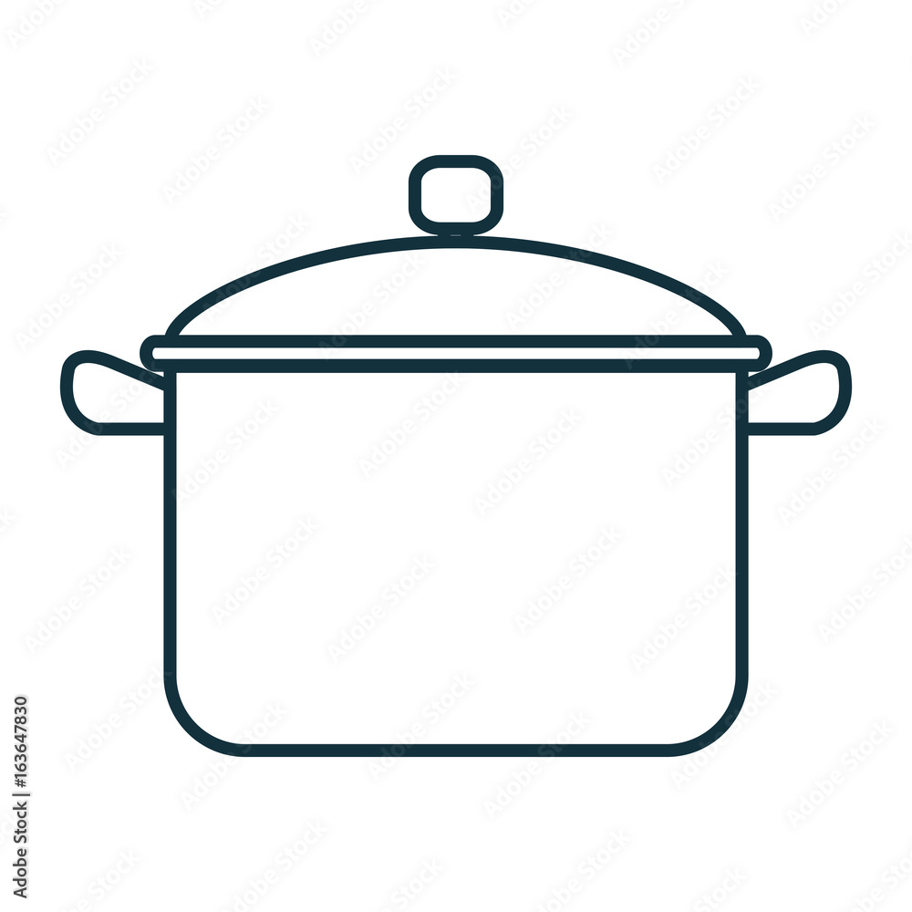 kitchen pot isolated icon vector illustration design kitchen pot isolated icon vector illustration design