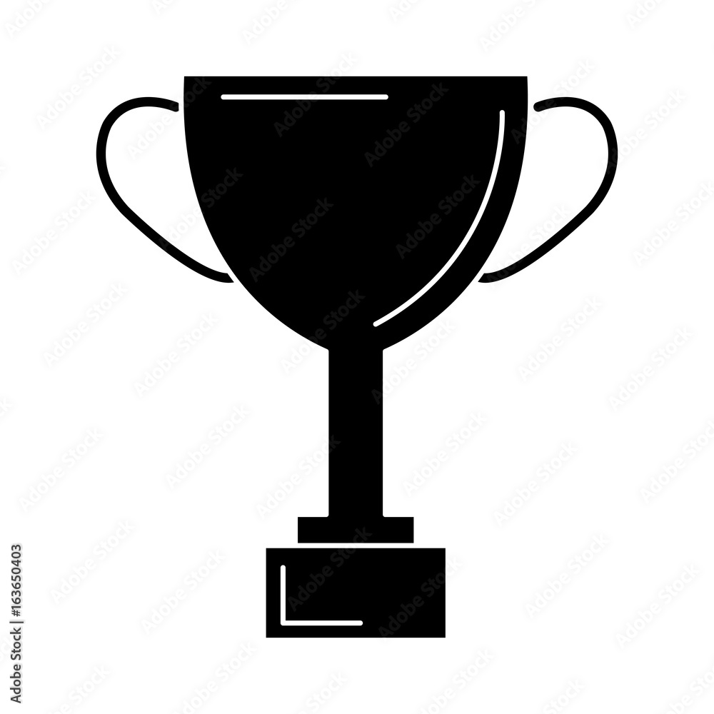 trophy cup award icon vector illustration design trophy cup award icon vector illustration design