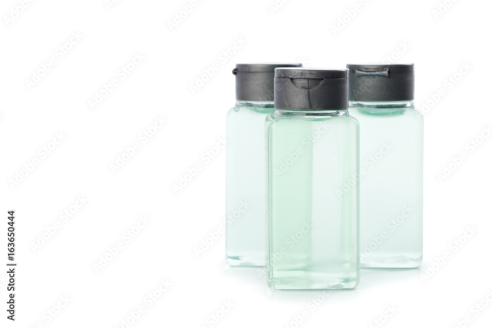 a tubes of cosmetics isolated on white background a tubes of cosmetics isolated on white background