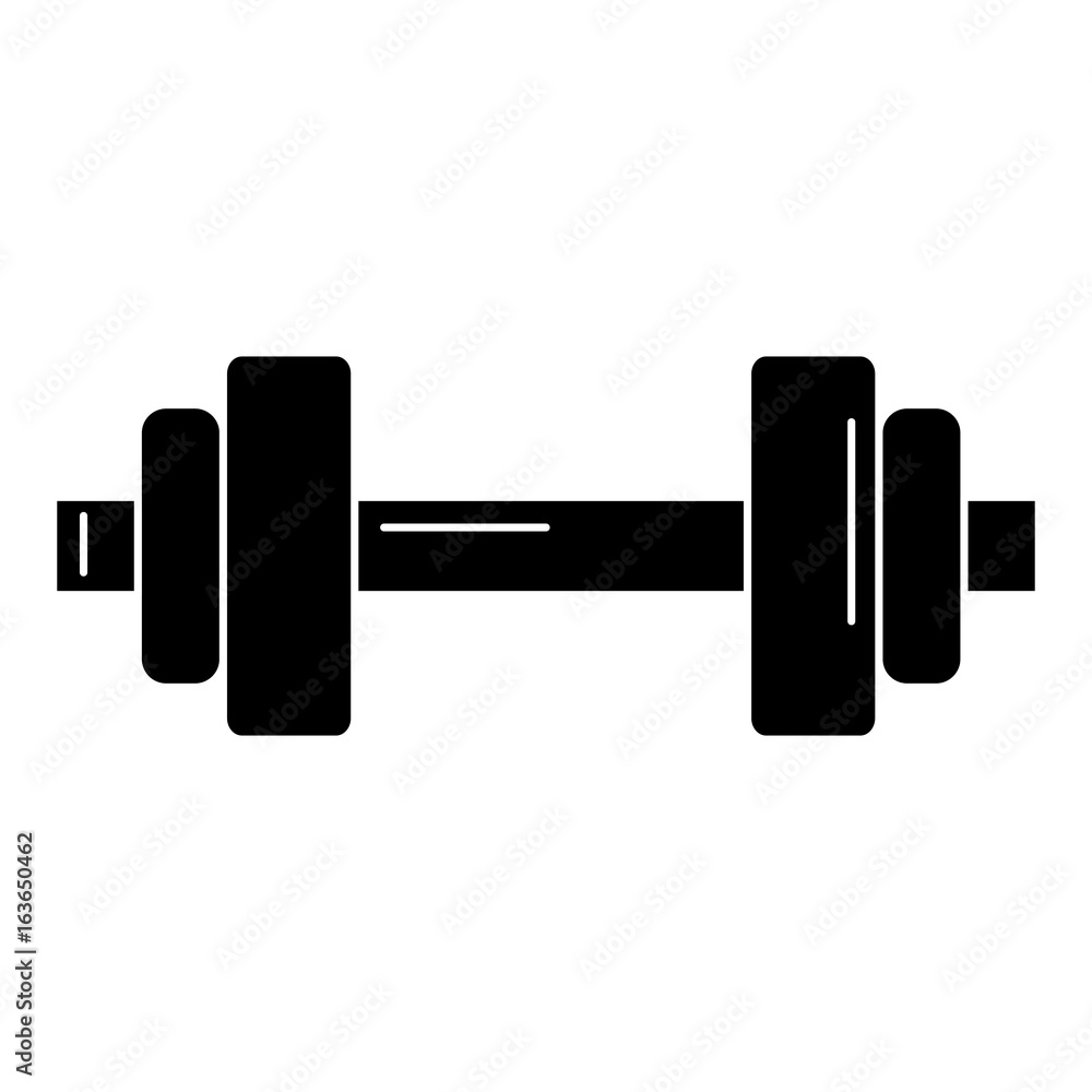 weight lifting device icon vector illustration design weight lifting device icon vector illustration design